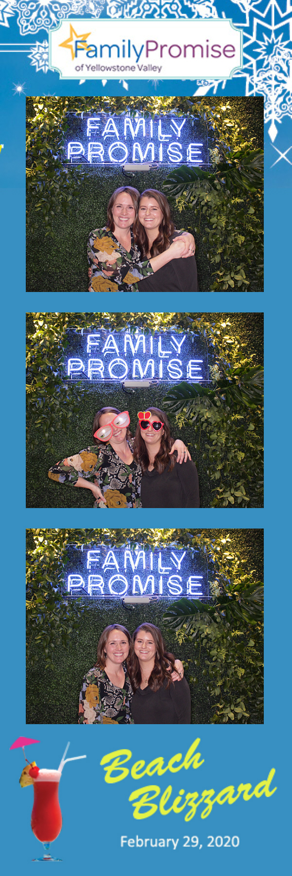 Beach Blizzard Party for a Promise- A Toast To 15 Years! | View more photos from the event at gallery.photoboothbillings.com/u/PhotoBoothBillings/Beach-Blizzard-Party-for-a-Promise-A-Toast-To-15-Years